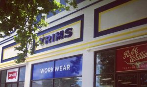 Trims store front