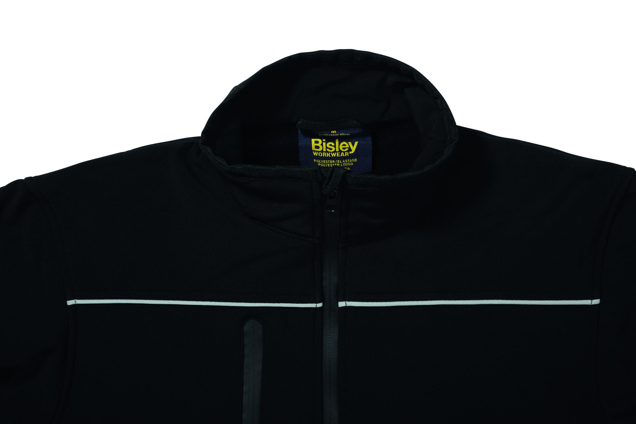 Bisley Mens Soft Shell Jacket Trims